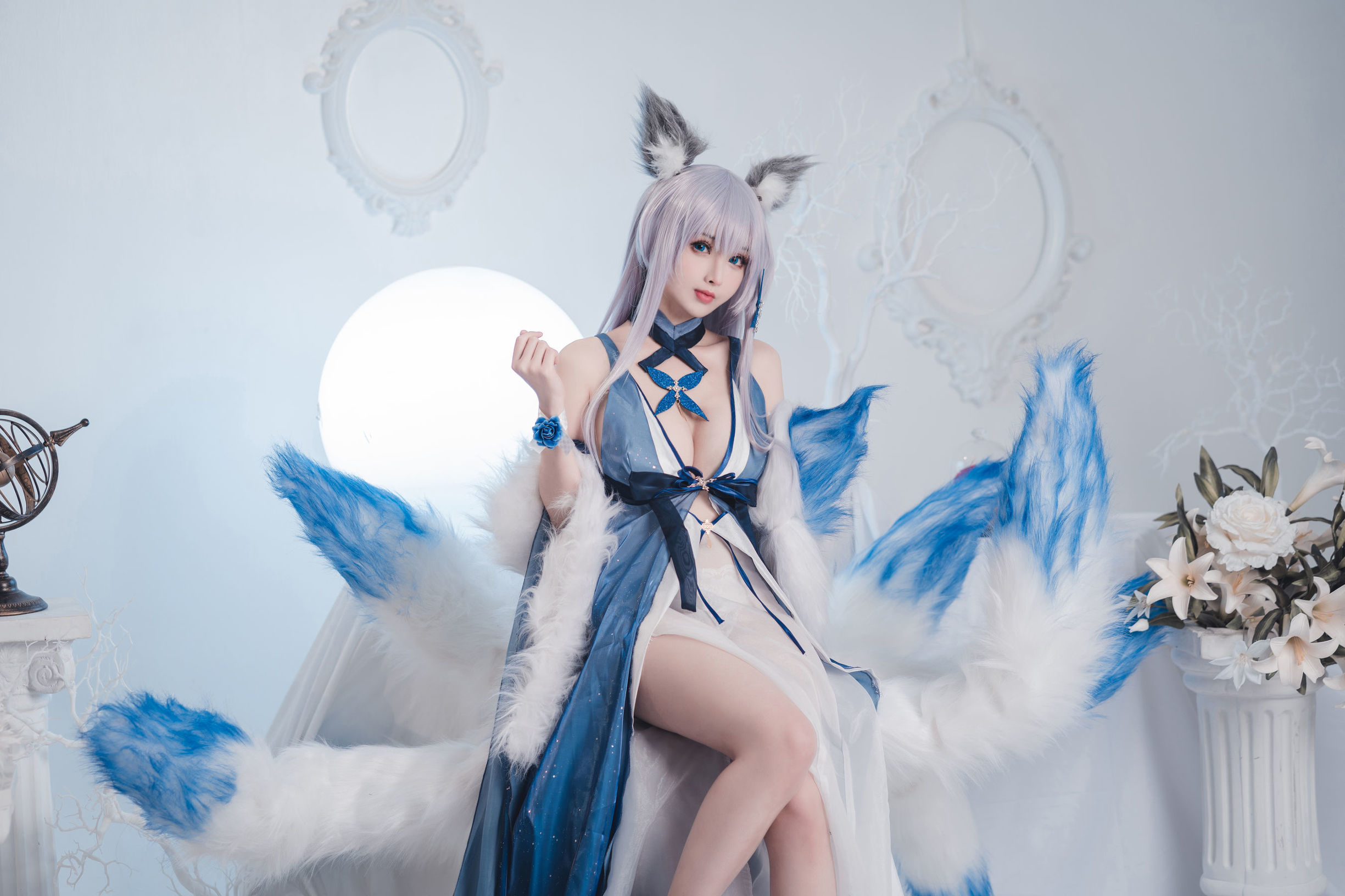 [网红COSER]COS福利rioko凉凉子信浓礼服插图3